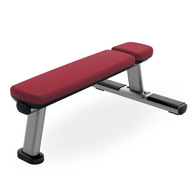 Commercial Gym Machines Bodybuilding Weight Lifting Home Training Gym Flat Bench Made of Durable Steel