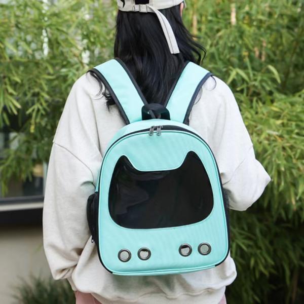 Convenient Dual- Functionality Breathable Design Outdoor Dog Carrier Bag with Handheld Straps
