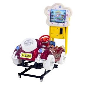 China Coin Operated Kids Arcade Machine Swing Plastic Kiddie Rides 110V / 220V Voltage wholesale