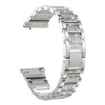 Rose Gold 0.8inch Stainless Steel Watch Strap 95g 22mm Metal Watch Strap