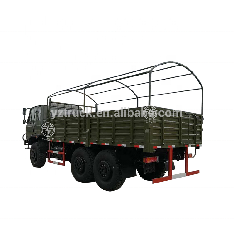 6x6 All Wheel Drive Pickup Cargo Truck with 4.2-5.3m Cargo Tank Length and 16050 GVW