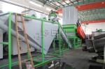 Crushing 250kw PET Recycling Line Bottle Flakes Sorting