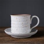 OEM Art Decor Porcelain Cups And Saucers Colored