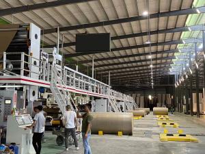 China 45KW PLC Cardboard Box Making Machine High Speed on sale