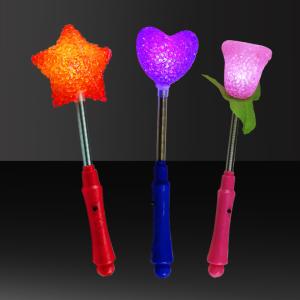 China Multi-Color LED Rose Stick For Concert, Party And Event, Christmas, Halloween Decoration Or Birthday Celebration wholesale