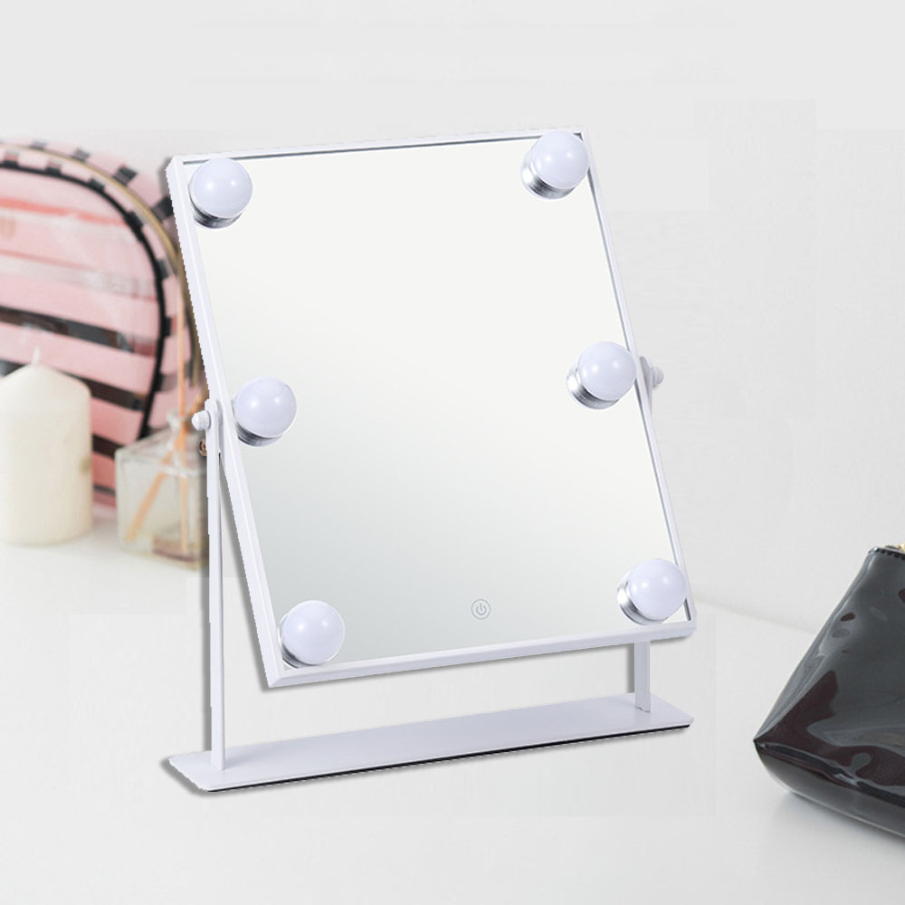 Processing customization Yes Full Wall Light Bulb Makeup Mirror for Hair Salon Vanity