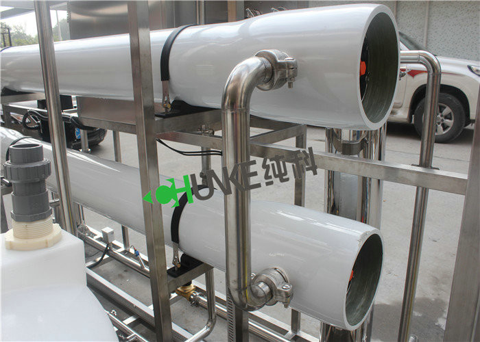 Food Factory 5T Industrial Water Purification Equipment Used Full ss304/316 RO System PLC Control