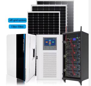 China 20kw Hybrid Solar Energy System Stand Alone Solar System Kits wholesale