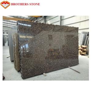 China Polished And Flamed Granite Stone Tiles , Natural Baltic Brown Granite wholesale