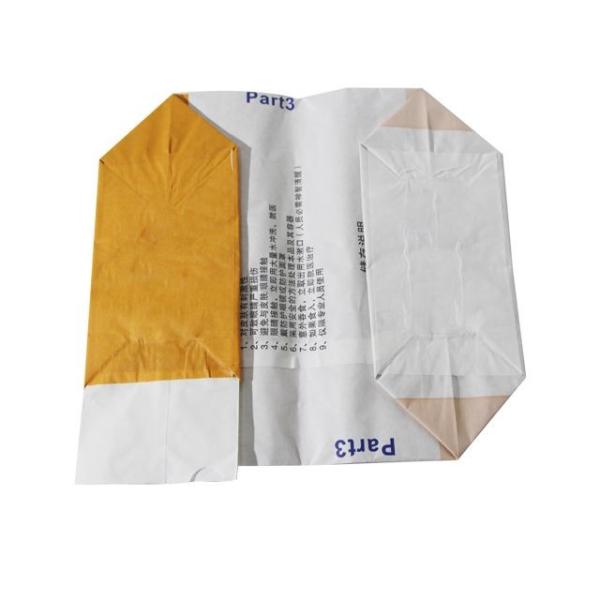 Customized Thickness Multilayer Multiwall Kraft Paper Bags With Handle