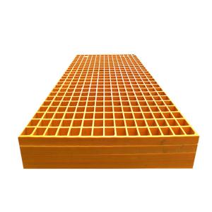 China Yellow Anti Corrosion Reinforced Plastic Fibergrate Grating wholesale