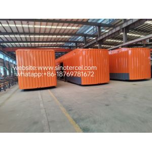 3-axle High-Strength Box Cargo Semi-trailer with Strong Load-Bearing Capacity