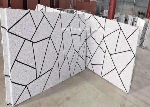 China Facade Silver 1220*2440mm Aluminium Solid Panel Abrasion Resistant wholesale