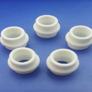 China Small Wear Resistant Lining Glazed Alumina Ceramic Bushing wholesale