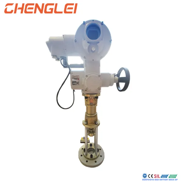 Atex on off Long Stroke Acme Screw Actuator Electric Linear Hydraulic Actuator for Ball Valve