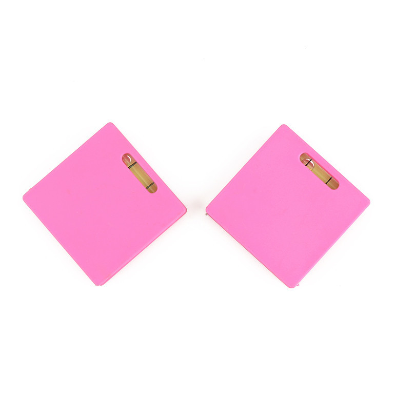 Wintape Cute Little Keychain Square Plastic Tape Measure Portable With Level Site Measurement Promotional Gift Product