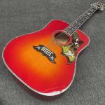 Custom 12 strings 41 inch Flamed Maple Neck Doves Dreadnought Acoustic Guitar