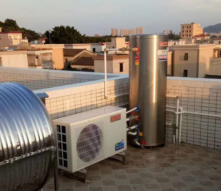 220V / 380V Split Heat Pump Water Heater , Commercial Heat Pump Water Heater