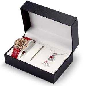 China F Flute Watch Packaging Paperboard Gift Boxes Flocking Insert wholesale