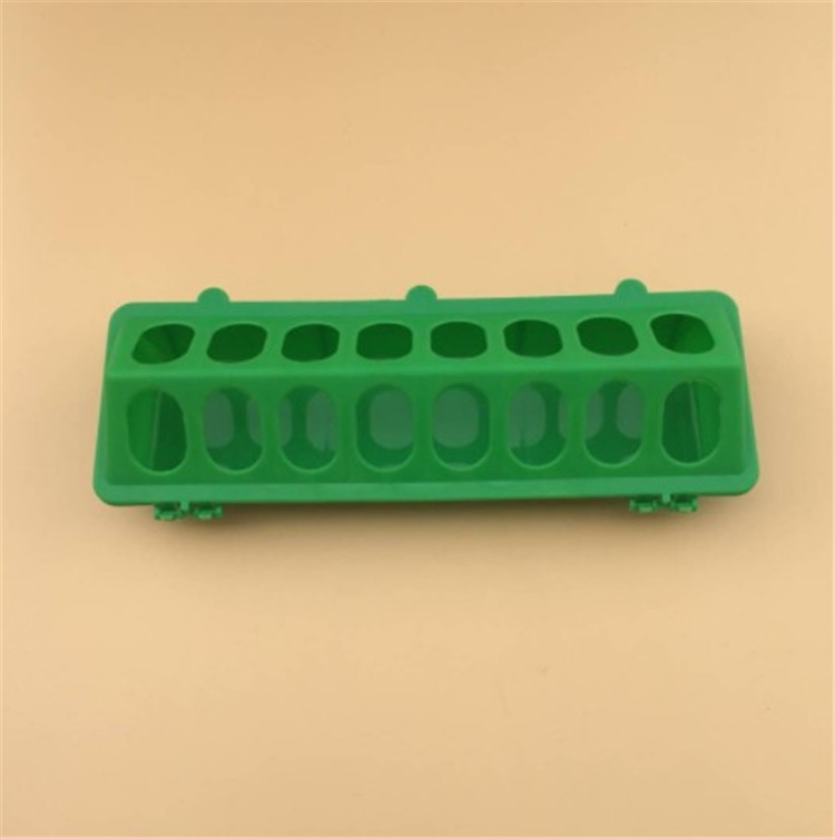 Recyclable Animal Plastic Trough Pigeon Feeder Trough