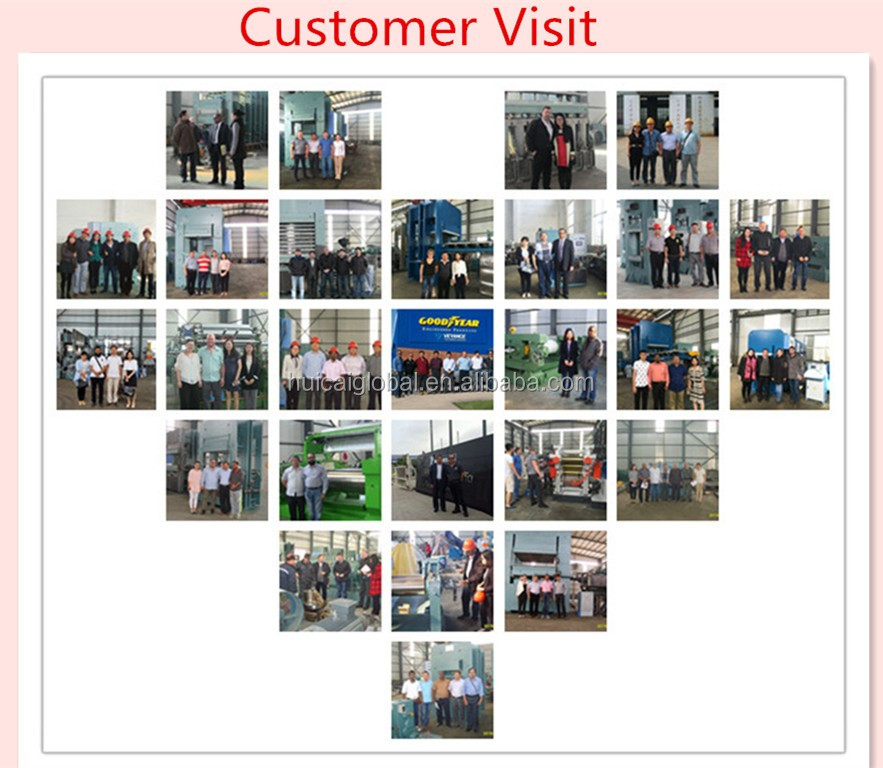 High Technology Brake Pads Making Machine with 4.00-5.00MN Nominal Molding Power