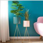 Nordic Round 30cm Diameter Metal Flower Stand