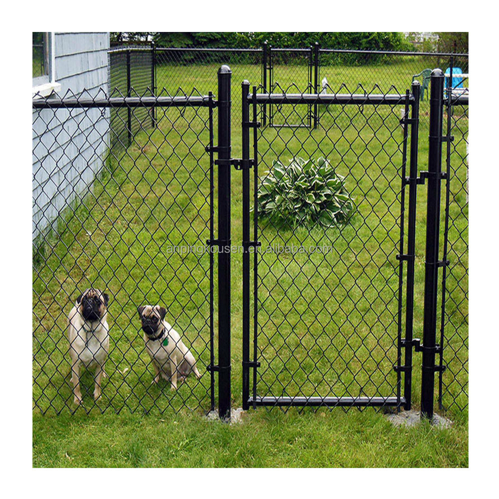 Cyclone Wire Fence with PVC Coated Galvanized Chain Link Wire Mesh Sustainable Option