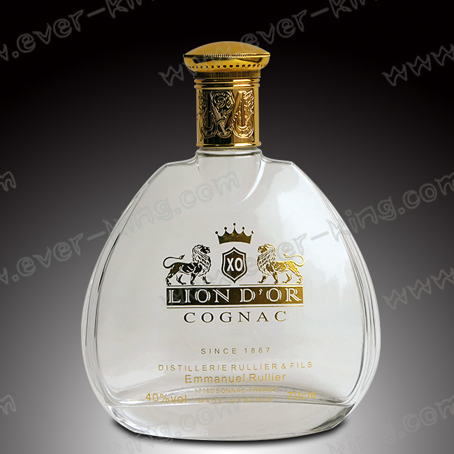 OEM ODM Glass Wall 5mm Cool Alcohol Bottles For Spirits
