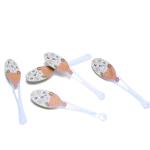 white 7g 10g Honey Plastic Spoon Pp Eco Friendly Disposable