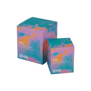China Durable Embossed Candle Packaging Box Recyclable Coated Paper Material wholesale