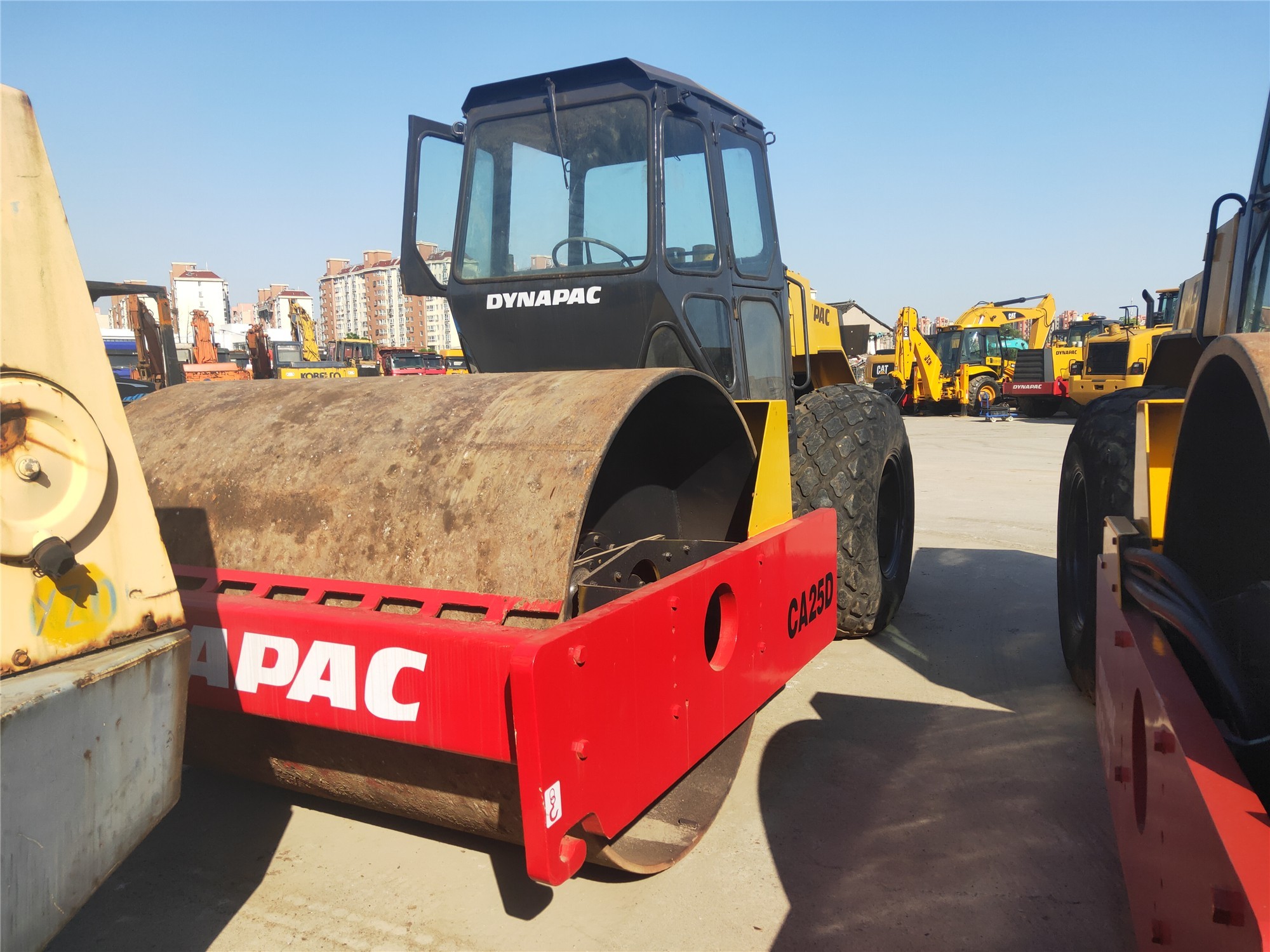 Dynapac CA25D Used Road Roller Construction Machinery 16000kg