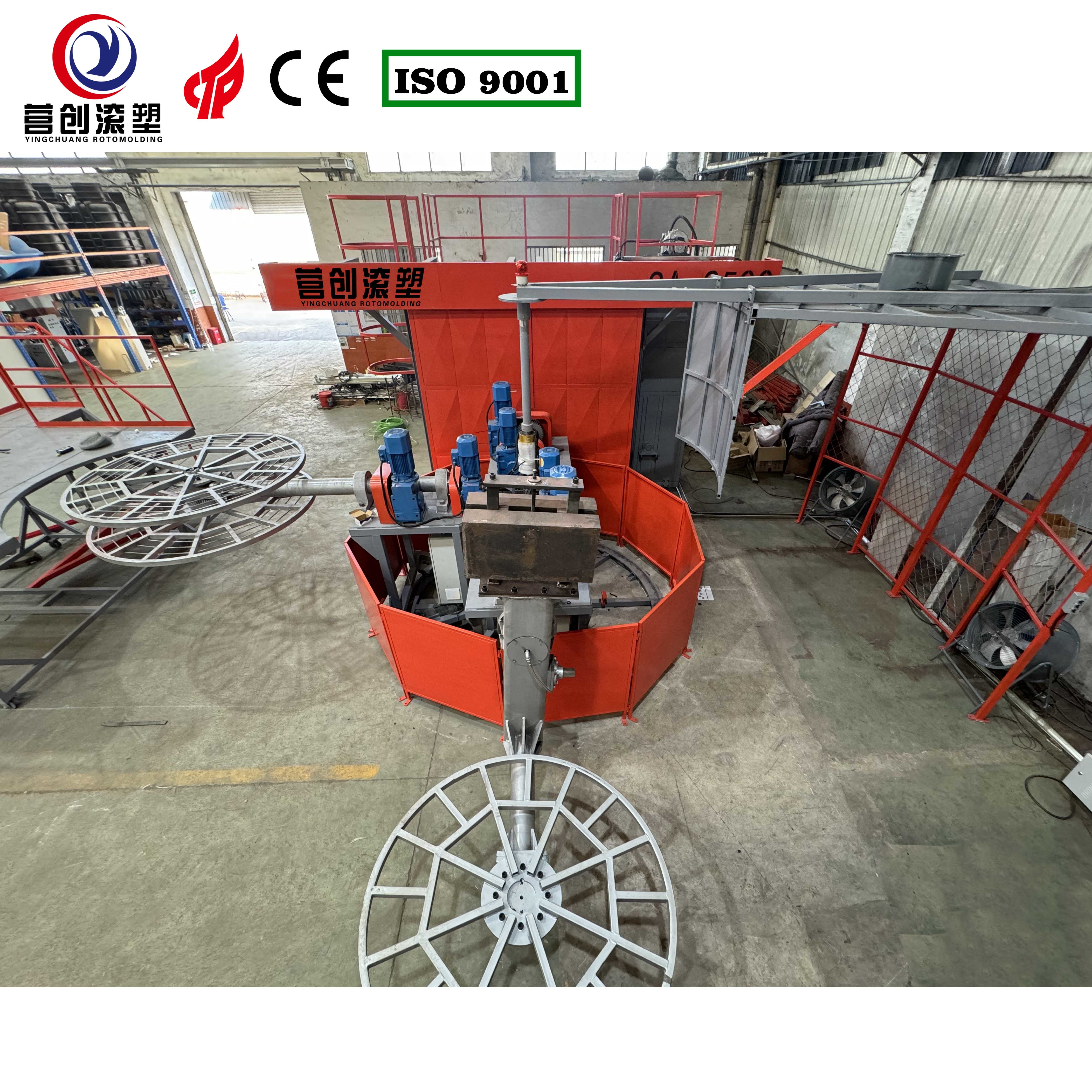 Manufacturing Plant Rotational Molding Equipment with Customizable Air Cooling Mode