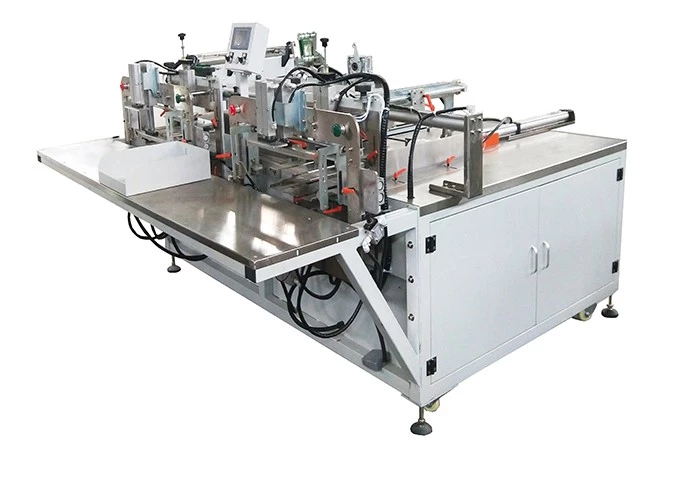 Edge Embossing LCD Display Counting Kleenex Machine 4800Sheets/Min