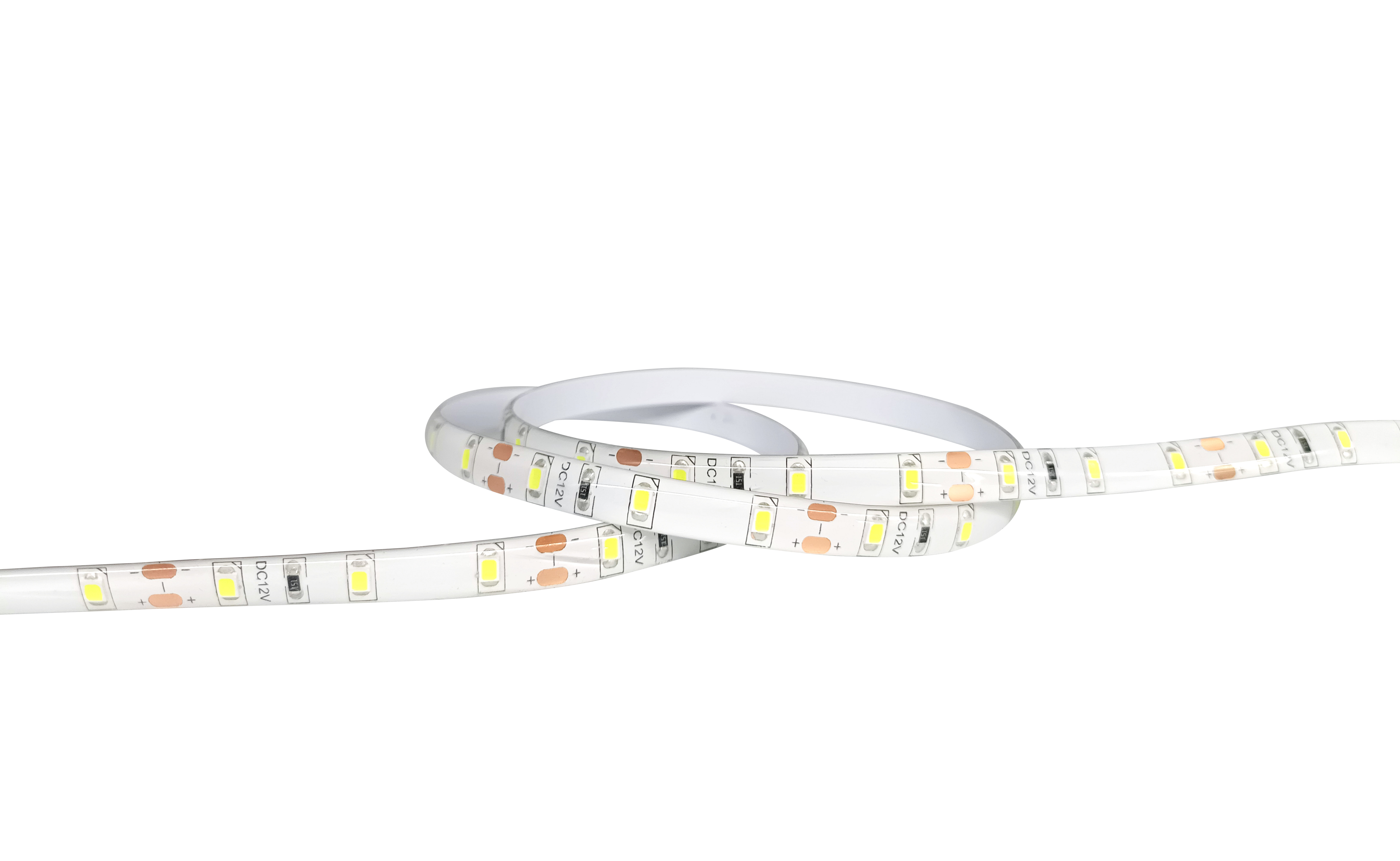 IP65 Glue Dripping 12v LED Strip Lights Waterproof Low Voltage Highlight