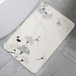 4mm Thick Non Slip Diatomite Bath Mat For Bathroom