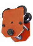 1t manual push travel trolley with high quality chain