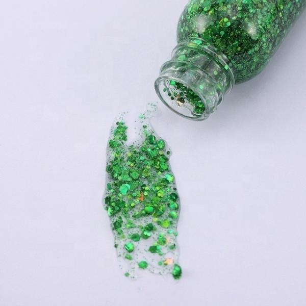 Craft Glitter Gel Body Mermaid Sequins Skin Long Lasting Sparkling Cream Eye