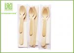Colorful Eco Friendly Cutlery Compostable Tableware Wooden Forks And Spoons For