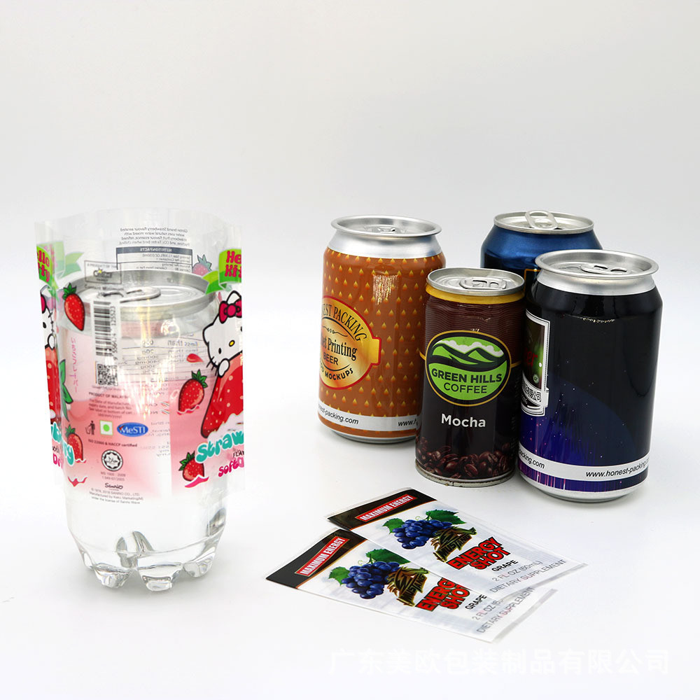 Eco Roll Petg Shrink Film For Drink Packaging , Clear Heat Shrink Wrap Film