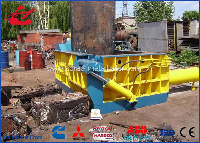 Heavy Duty Scrap Metal Baler Scrap Baling Press Machine For HMS Waste Car Bodies Vehicles