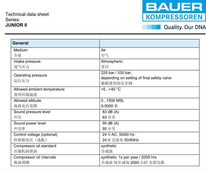 Mobile High Pressure Compressor for Compressing Air Andbreathing Air