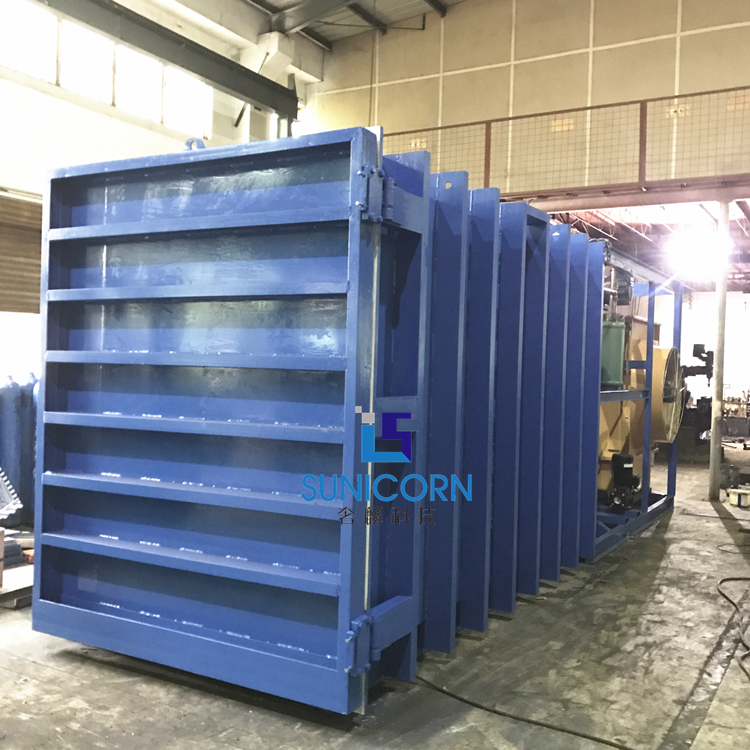 PLC Control Vacuum Cooling Machine , Vacuum Cool Chamber For Vegetables / Fruits