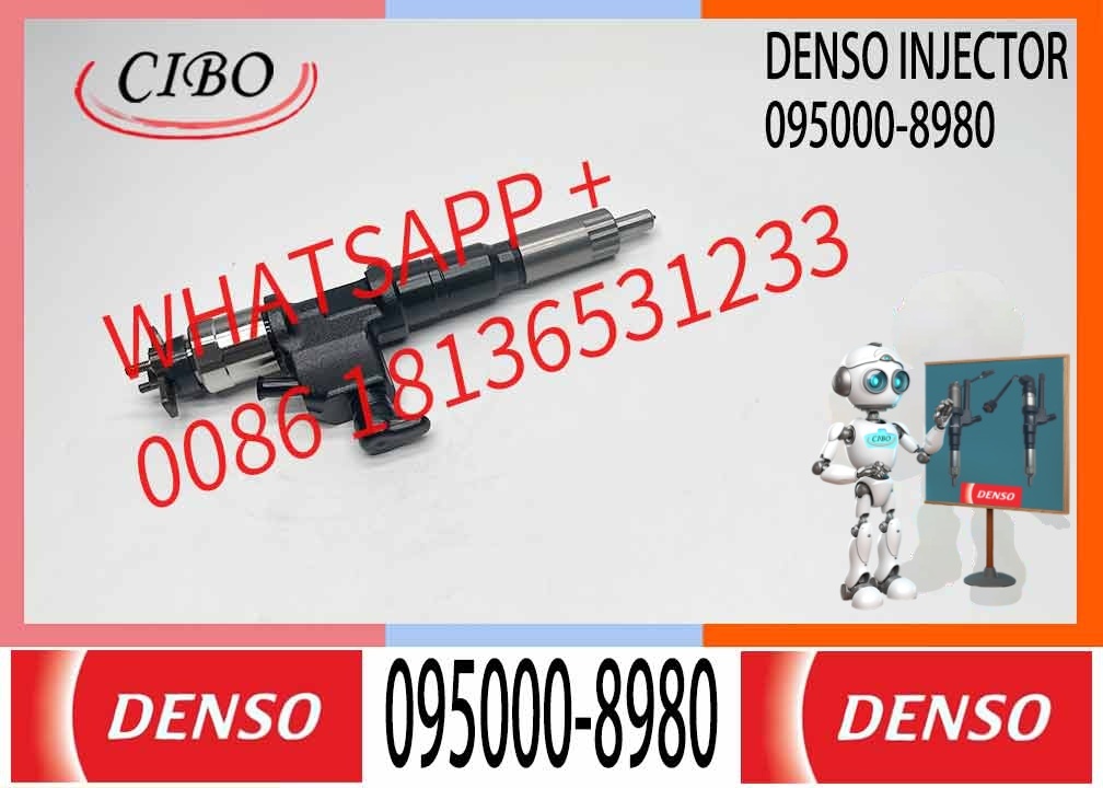 Genuine Injector Assy 095000-8980 095000-8981 095000-8982 Diesel Nozzle Assembly Common Rail Injector8-98167556-0/1/2