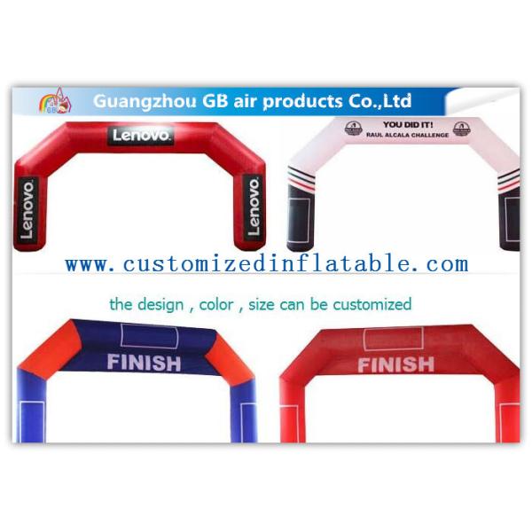 Quadruple Sewing Inflatable Party Arches Entrances for Party / Club / Performance