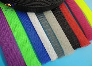 China Anti - brasive PET Expandable braided Sleeving For cable protection wholesale