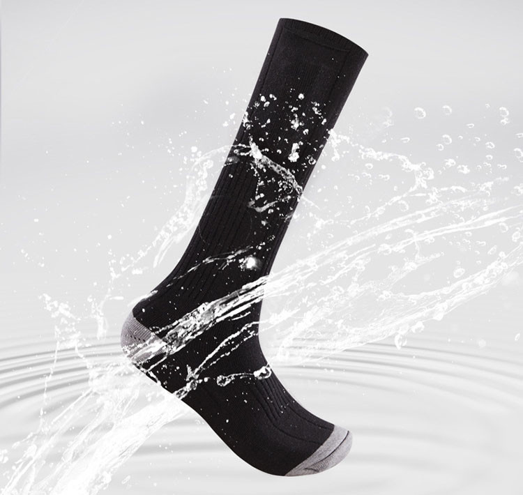 Antibacterial Graphene Film Electric Heated Socks Usb Charging Winter Thermal