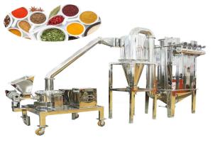 China WFJ KRS 4-15kw Industrial Grinding Machine For Herbal Moringa Leaf Powder wholesale