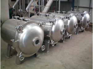 China Round Vacuum Pharmaceutical Dryers For Easily Damaged Material Drying wholesale