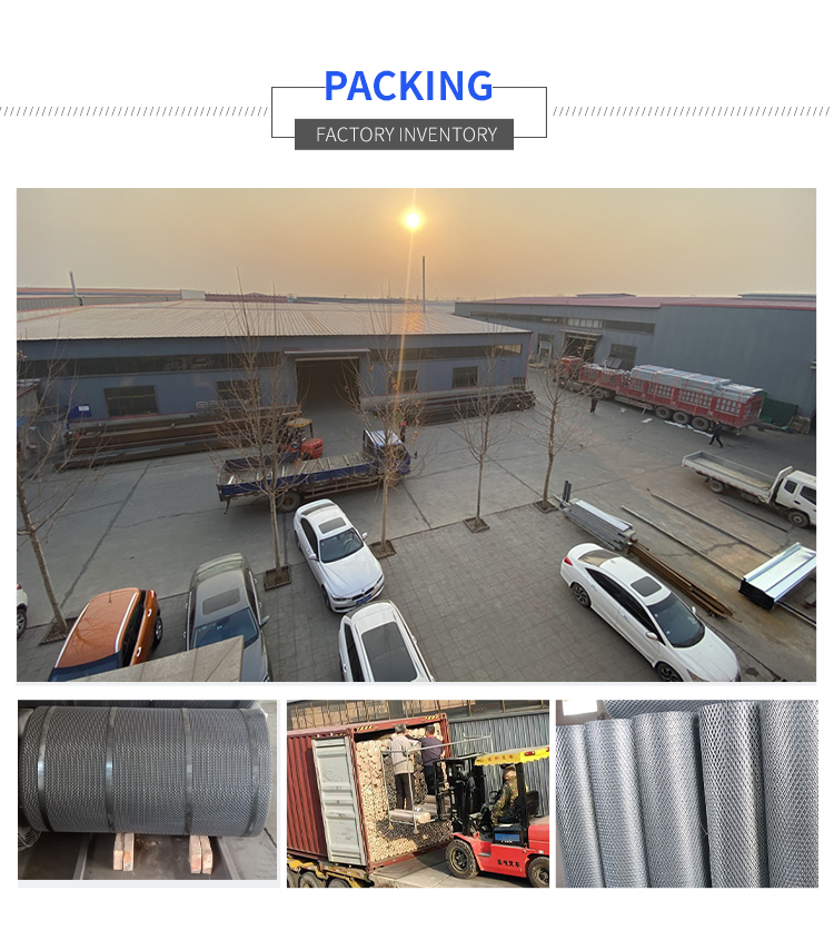 Manufacturers direct diamond steel plate mesh mechanical anti decoration ceiling muffler ventilation net galvanized stainless st