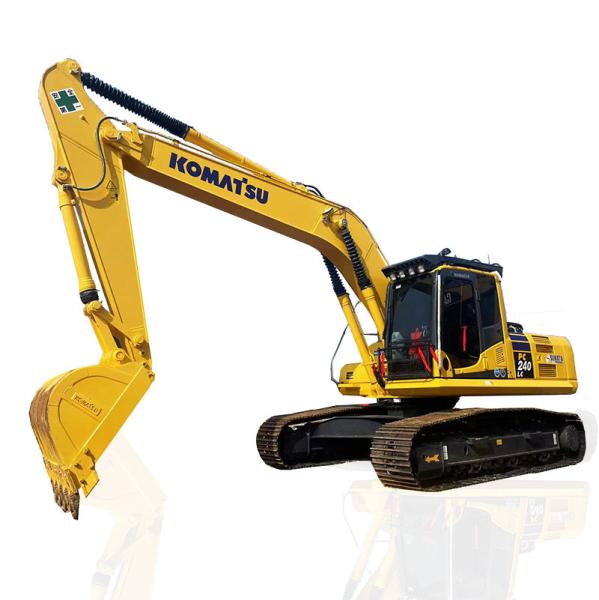 Used middle Komatsu PC240LC hydraulic Excavator 1.2m³ Capacity Bucket 125kw